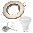 Stropné svietidlo SATIN s 5W B.NEUTRAL LED žiarovkou a objímkou, STROPNÝ SET