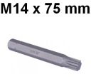 Bit 10mm RIBE M14 x 75mm D10R75M14A Jonnesway