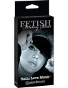 Black Eye Mask - Fetish Satin Love Mask