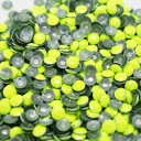 Kovový Thermo Jet Stud Neon Svetlozelený 4mm 1000
