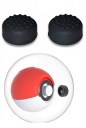 Silikónové gumové kryty pre PokeBall Plus Switch NS OLED (Black) 2 ks.