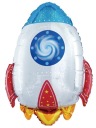 Fóliový balón raketa Space 56x75 cm Narodeniny