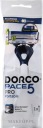 Dorco Men Pace5 Pro Razor 5 čepieľok