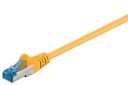 RJ45 sieťový kábel cat.6A S/FTP Žltý 1m