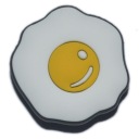 Jedlo - Crocs Pin - Vyprážané vajíčko 2423