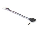 Konektor adaptéra - 5PIN samica + Adaptér PIN RGBW 10mm 5PIN