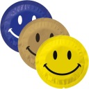 Klasické kondómy EXS SMILEY FACE, vtipný vzhľad, 1 ks