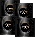 Black EXS Black latexové kondómy 4 ks