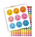 Motivačné nálepky pre deti SMILES 2cm - 113 ks MOT3