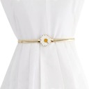 Elastické zlaté šaty Daisy BELT