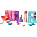 KAJAWIS LETTER 3D Stojace písmená XL v dekorácii miestnosti v štýle LEGO ECO NAME