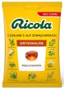 Bylinné cukríky na kašeľ hrdla Ricola čierna baza mäta šalvia 68g