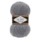 Alize Lanagold 651 bielo-šedá melanž s vlnou