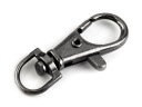 Kovová karabínka 10 mm x 40 mm čierna