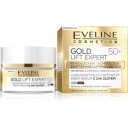 Luxusný multivýživný krém Eveline Gold Lift Expert 50+