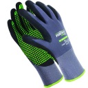 Nylonové pracovné rukavice Nitrile Flex D, veľkosť 9 Dokonalá ochrana STALCO