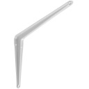 Podpera police Držiak Uhol WHITE 250x200mm