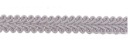 OZDOBNÁ STUHA 9mm STRIEBORNÁ 1m