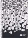 Kockovaný zápisník HAPPY COLOR PP JUST 4 B5/80K