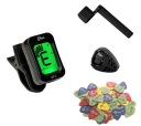 CHROMATICKÁ TUNER / TUNER CT-1 + PRÍSLUŠENSTVO + !