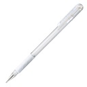 Hybridné gélové pero - Pentel - biele