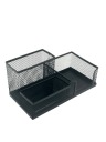 Organizér na stôl Pen&GO 3 priehradky PG9058 - Čierny