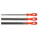 Pilníky na drevo 200mm 3 ks Top Tools 06A530