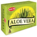 ALOE VERA HEM kónické vonné tyčinky 10 ks