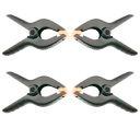 4 x stolárska svorka, odpružená modelovacia spona, 150 mm TOP TOOLS