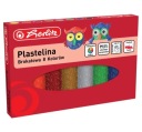 Herlitz trblietavá plastelínová sada 8 farieb