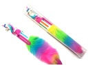 KOŽUŠINOVÝ JEDNOROŽEC GUĽOVODOVÉ PERO 6 - FAREBNÉ DETSKÉ MULTICOLOR 6V1