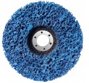 VLIESOVÝ DISK NA KOVOVÚ OCEL ODSTRAŇOVANIE HRDZE DREVA ČERNÝ VLAS 125mm
