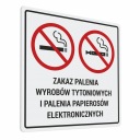 Zákaz fajčenia - nálepka 15x15