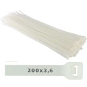 Sťahovacie pásky 200mm Sťahovacie pásky 200x3,6