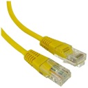 Patchcord RJ45 8p8c UTP CAT6 žltý 1m