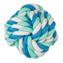 Hračka pre psa BALL, pletená loptička ROPE, 8 cm
