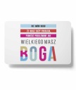 Magnet na chladničku - Nehovor Bohu