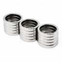NEODYMOVÝ PRSTEŇOVÝ MAGNET 8x6,3x1,2 - 15 KS
