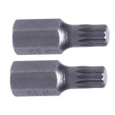 Bity, hroty 3/8 SPLINE M7, L=75mm, 2 ks