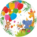 PAPIEROVÉ TANIERE SAFARI JUNGLE ZOO 20 CM 8 KS
