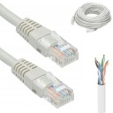 Sieťový kábel Lan krútená dvojlinka UTP Cat 5e 5M