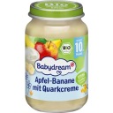 BABYDREAM BIO JABLKO S BANÁNOM A KRÉMOM 10m