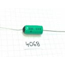 Tantal 220uF 6,3V 9x18 20% Unitra-Elwa axiálne x2