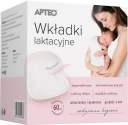 Prsné vložky APTEO, 60 kusov, jednotlivo balené