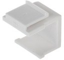 Krytka Keystone FX-Z biela, balenie 10 ks