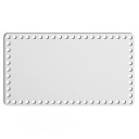 biely základný košík dno 19x34cm HDF obdĺžnik