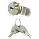 Zámok skrinky 16/8 mm so zahnutou závorou ​​K-96