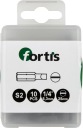 Bity FORTIS 1/4'' DIN3126 ploché 4,5x25mm 10ks