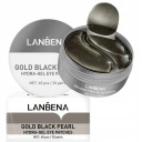 Lanbena Gold Black Pearl hydrogélové náplasti na oči