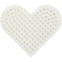 ŠABLÓNA SRDCE 9 x 8 cm PRE 5 mm KORÁLKY